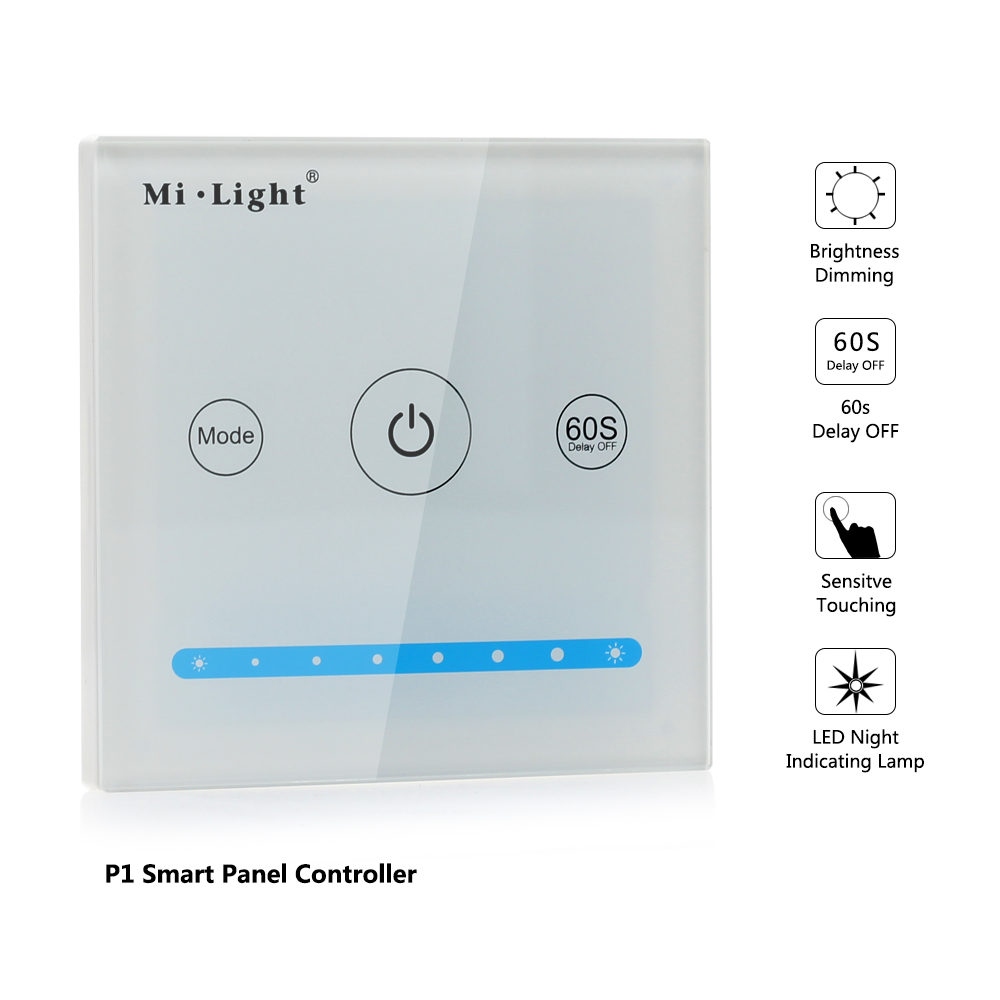 P1 LED Smart Panel Controller For Single color LED strip light P1 LED Smart Panel Controller For Single color LED strip light